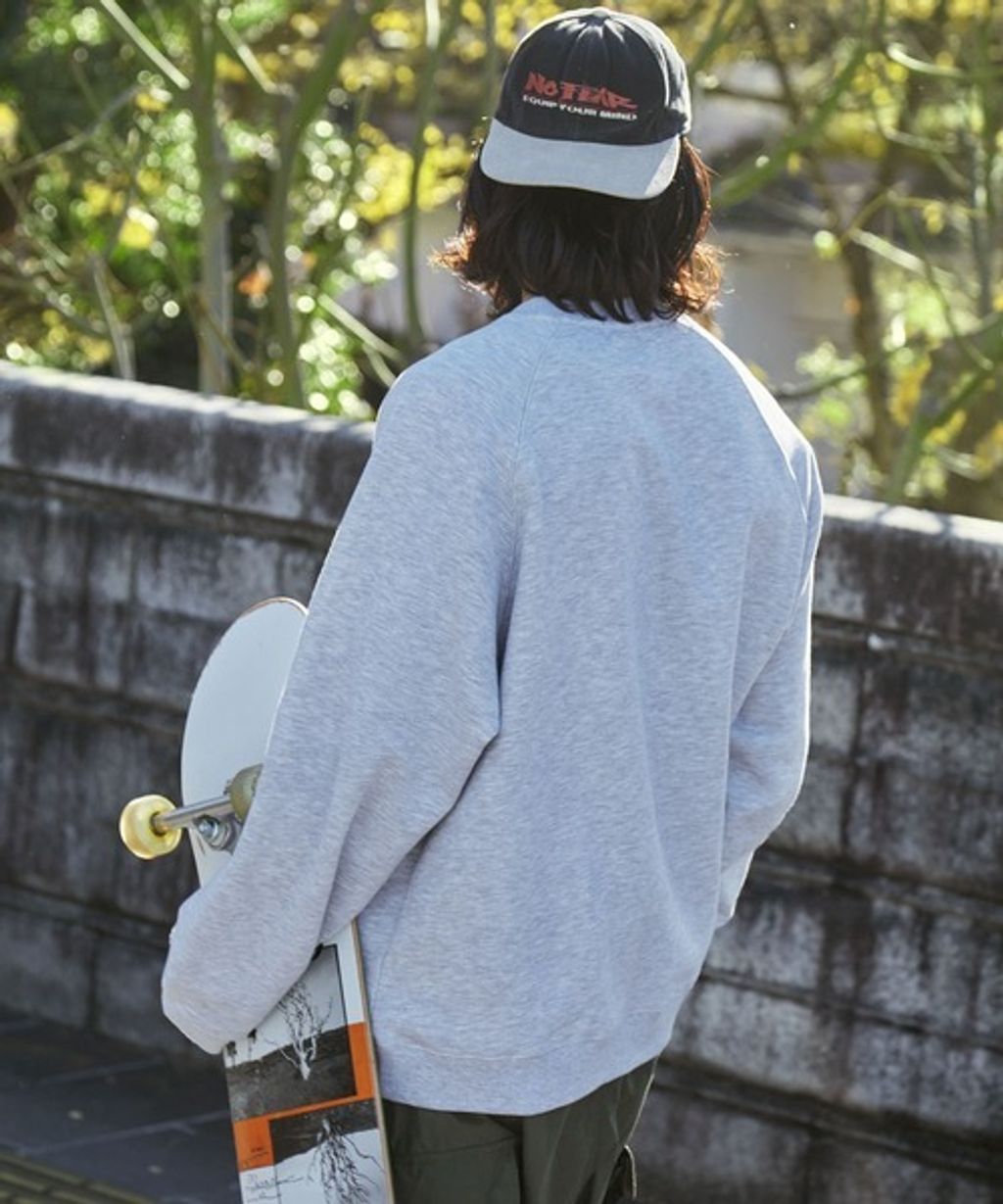 THE CRAFT CREW PRODUCTS 吸水速乾厚磅純棉機能oversize大學T_58