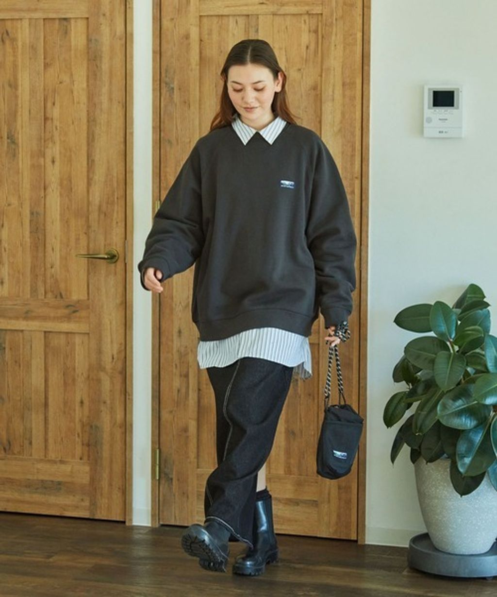 THE CRAFT CREW PRODUCTS 吸水速乾厚磅純棉機能oversize大學T_36