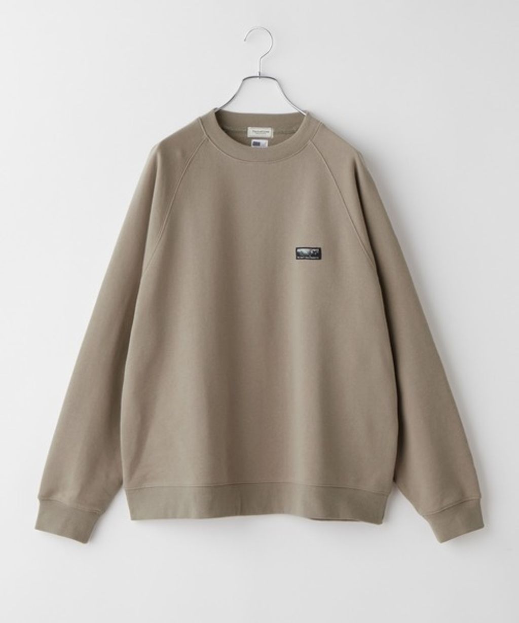 THE CRAFT CREW PRODUCTS 吸水速乾厚磅純棉機能oversize大學T_12