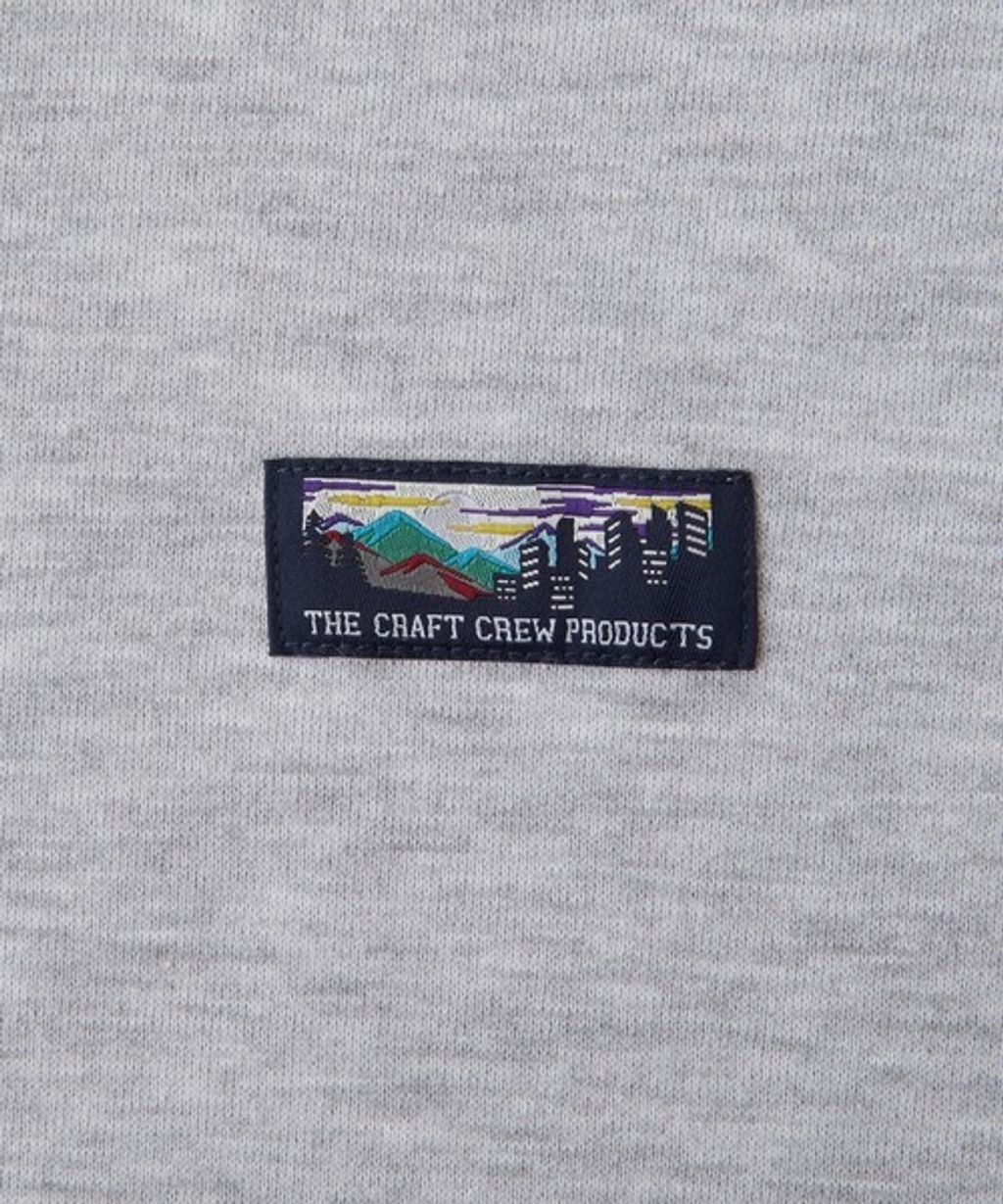 THE CRAFT CREW PRODUCTS 吸水速乾厚磅純棉機能oversize大學T_16