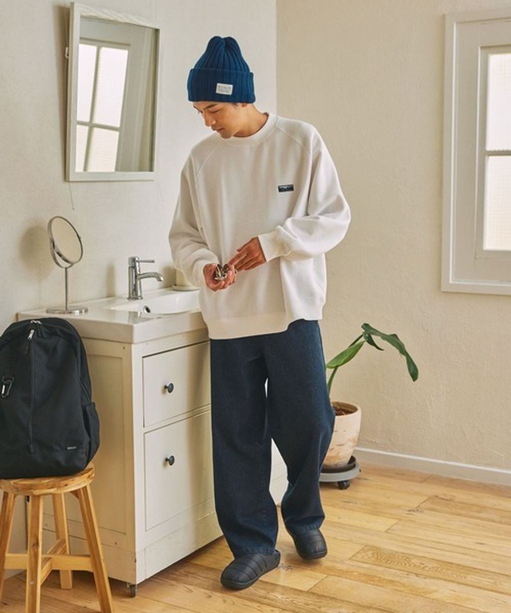 THE CRAFT CREW PRODUCTS 吸水速乾厚磅純棉機能oversize大學T_131