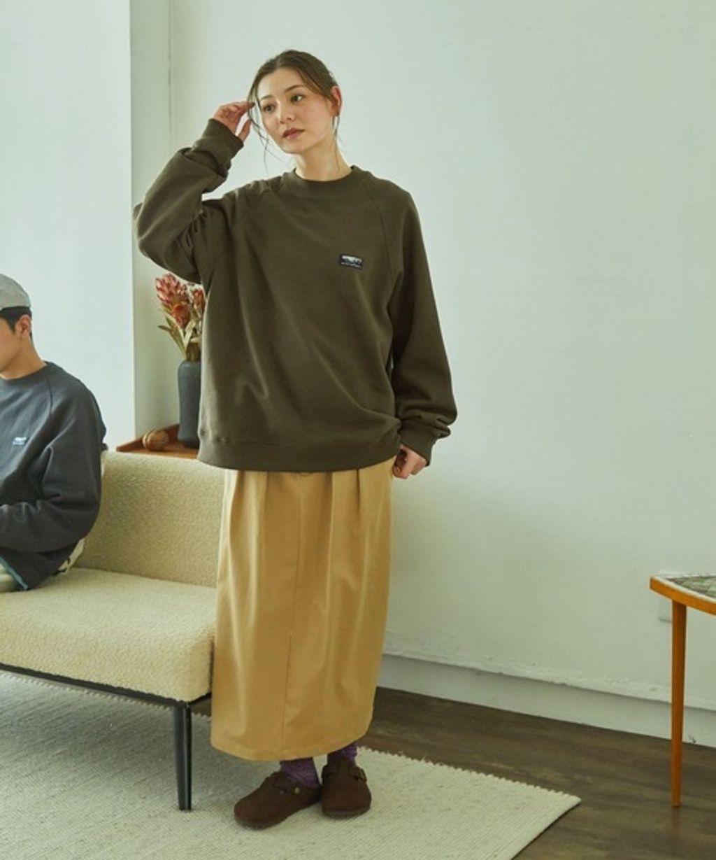 THE CRAFT CREW PRODUCTS 吸水速乾厚磅純棉機能oversize大學T_108