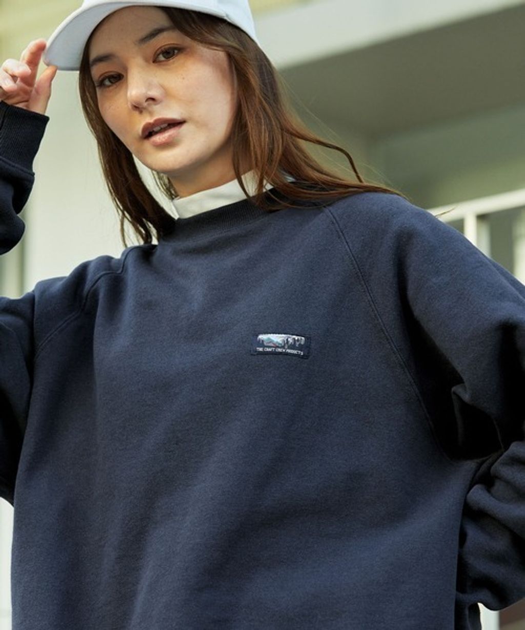 THE CRAFT CREW PRODUCTS 吸水速乾厚磅純棉機能oversize大學T_120