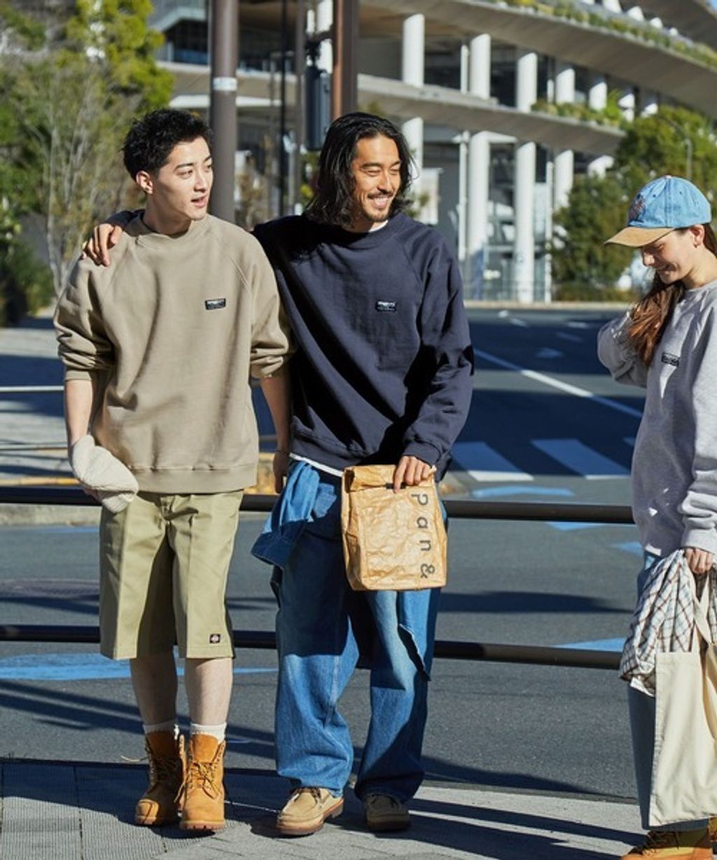 THE CRAFT CREW PRODUCTS 吸水速乾厚磅純棉機能oversize大學T_117