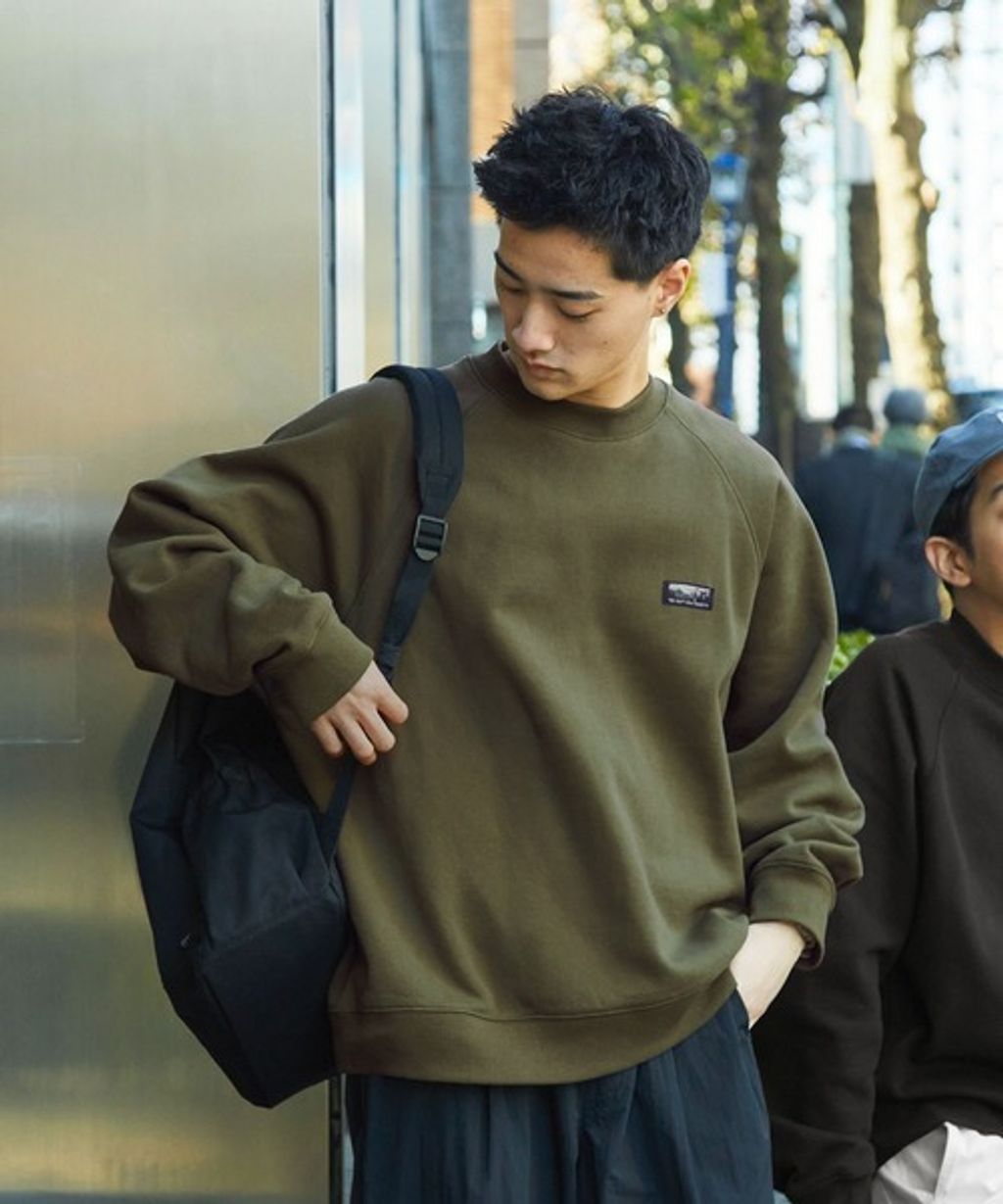 THE CRAFT CREW PRODUCTS 吸水速乾厚磅純棉機能oversize大學T_98