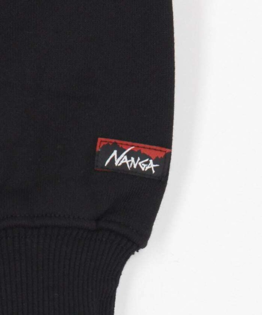NANGA 環保混紡MINIBOX Logo刷毛帽T_10