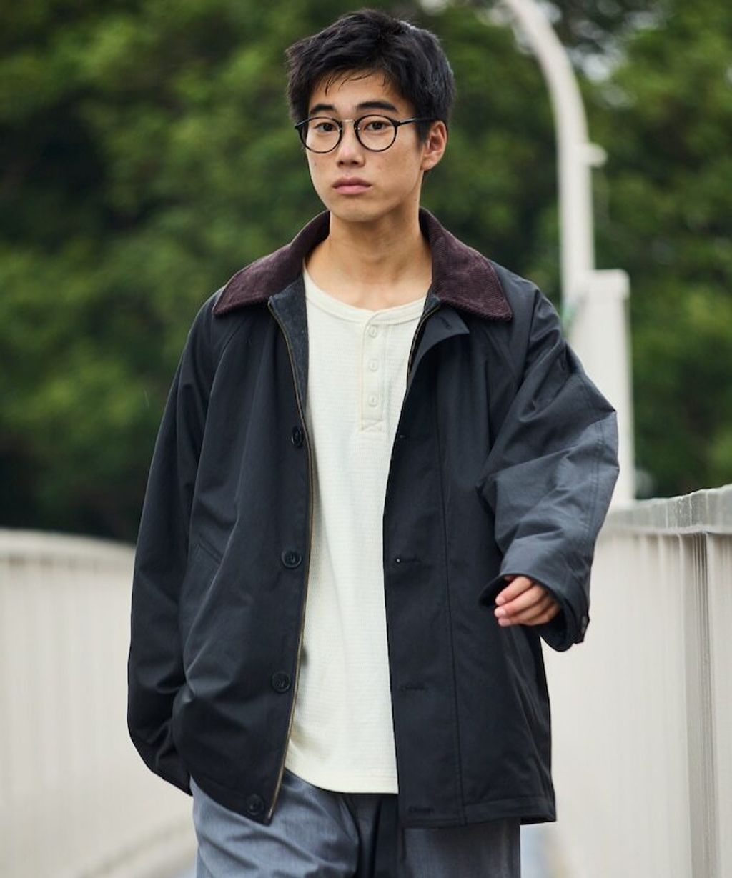 FREAKS STORE 雙面兩穿燈芯絨領獵裝外套_49