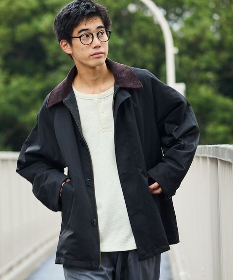 FREAKS STORE 雙面兩穿燈芯絨領獵裝外套_50