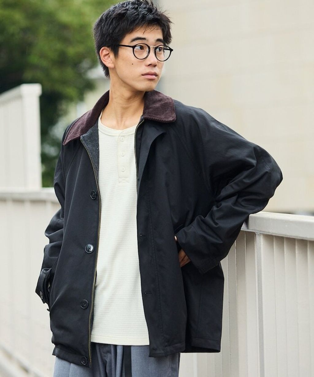 FREAKS STORE 雙面兩穿燈芯絨領獵裝外套_2