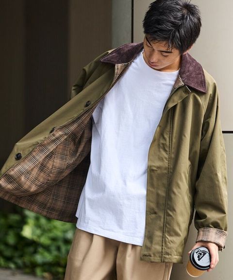 FREAKS STORE 雙面兩穿燈芯絨領獵裝外套_4