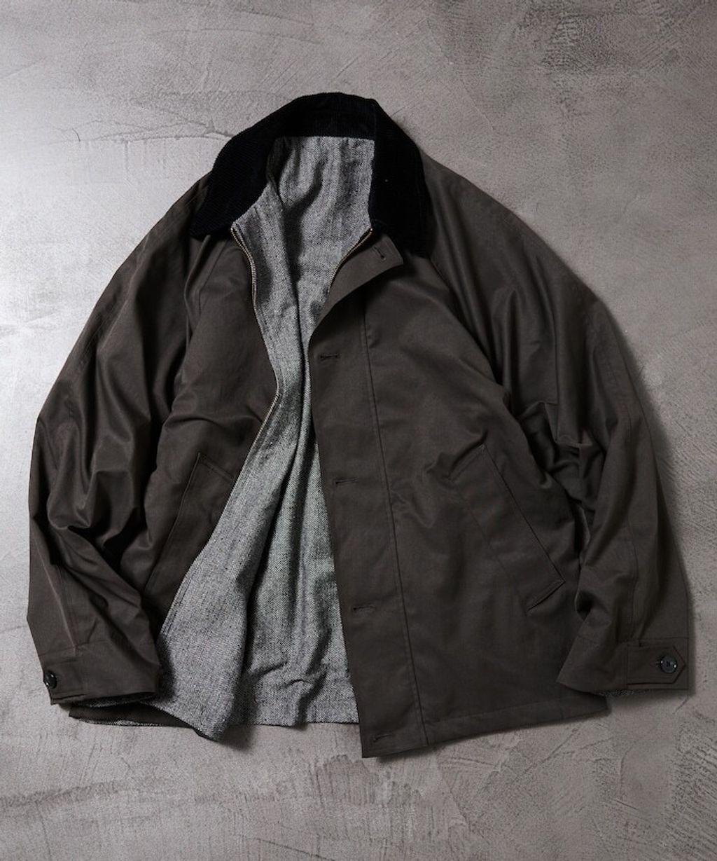 FREAKS STORE 雙面兩穿燈芯絨領獵裝外套_1