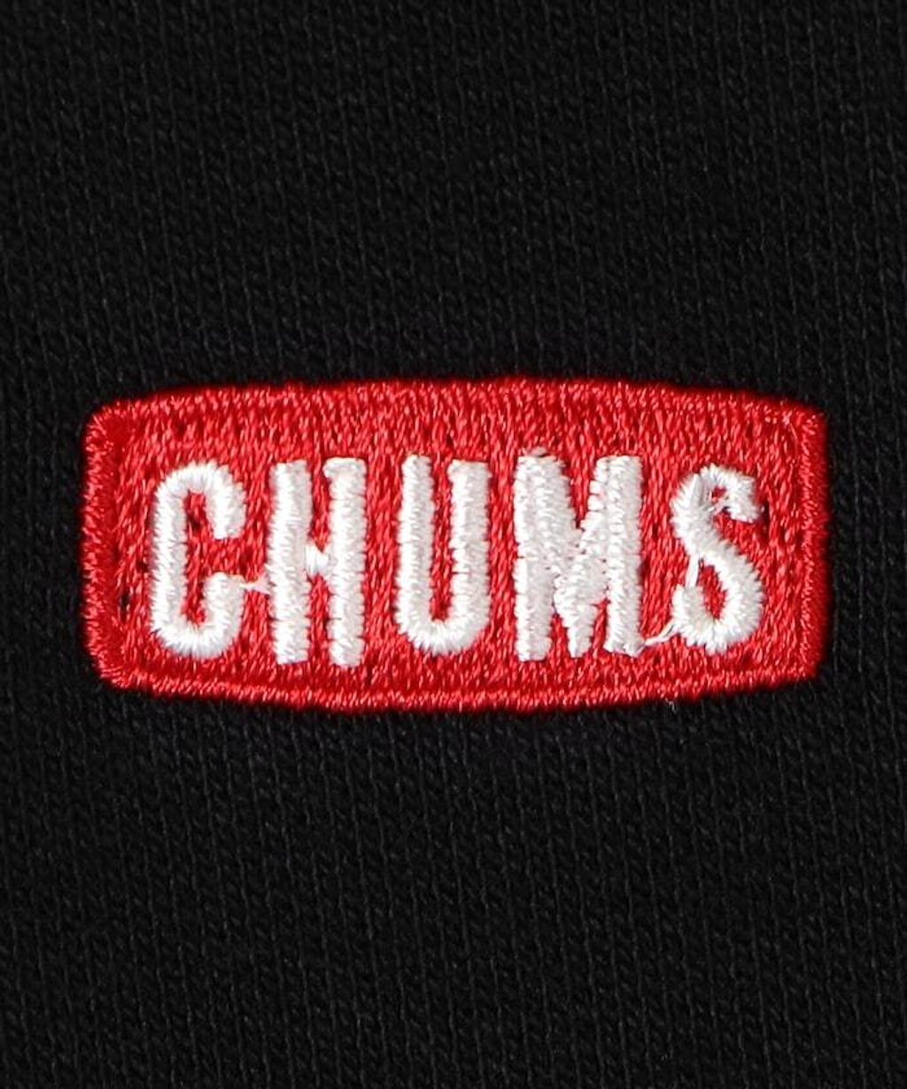 CHUMS HWYC袖印字樣美式純棉刷毛帽T_6