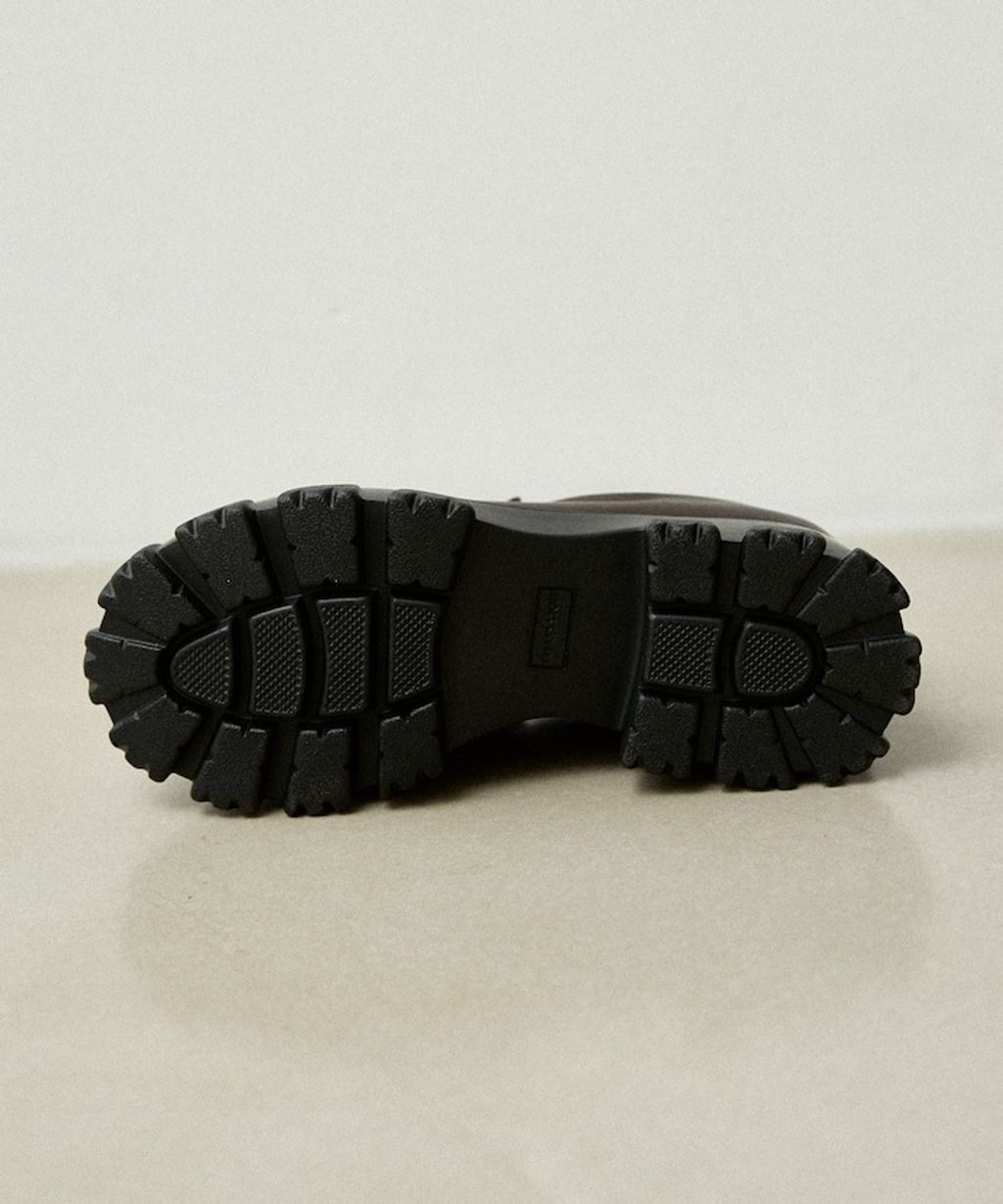 MARY QUANT 小花logo厚底樂福鞋_19
