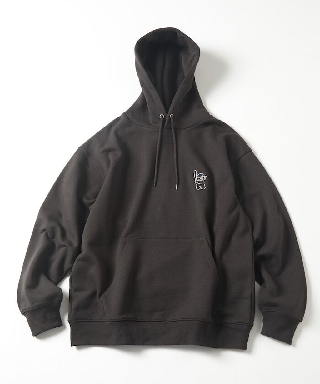 tombonia × FREAKS STORE 背印棒球隊刺繡logo帽T_12