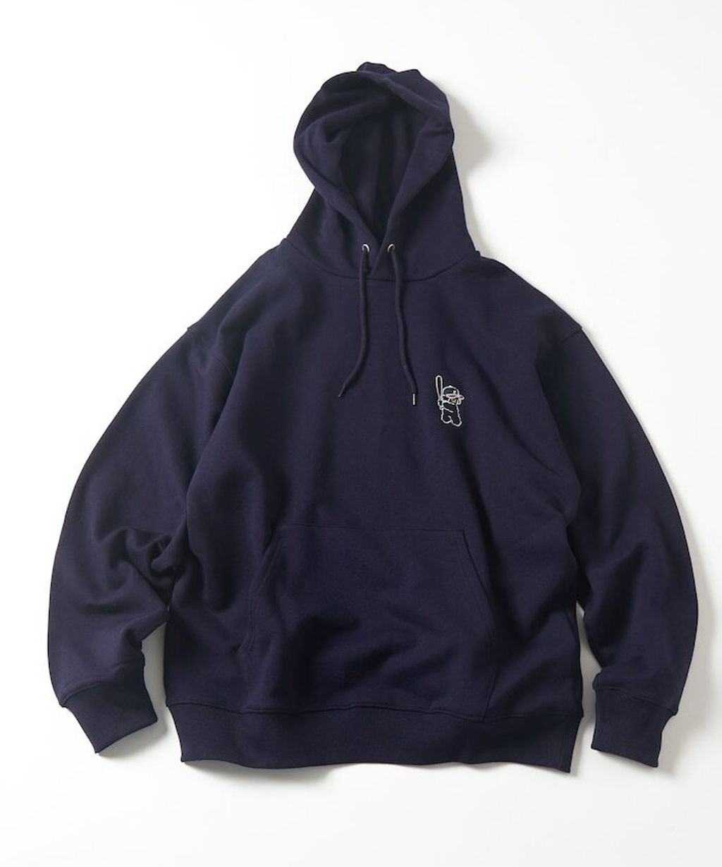 tombonia × FREAKS STORE 背印棒球隊刺繡logo帽T_8