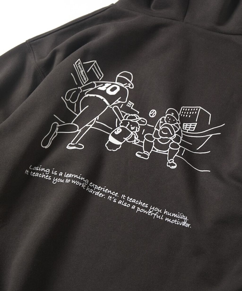 tombonia × FREAKS STORE 背印棒球隊刺繡logo帽T_20