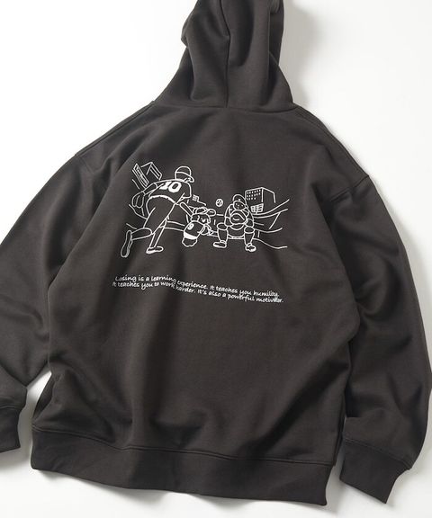 tombonia × FREAKS STORE 背印棒球隊刺繡logo帽T_19