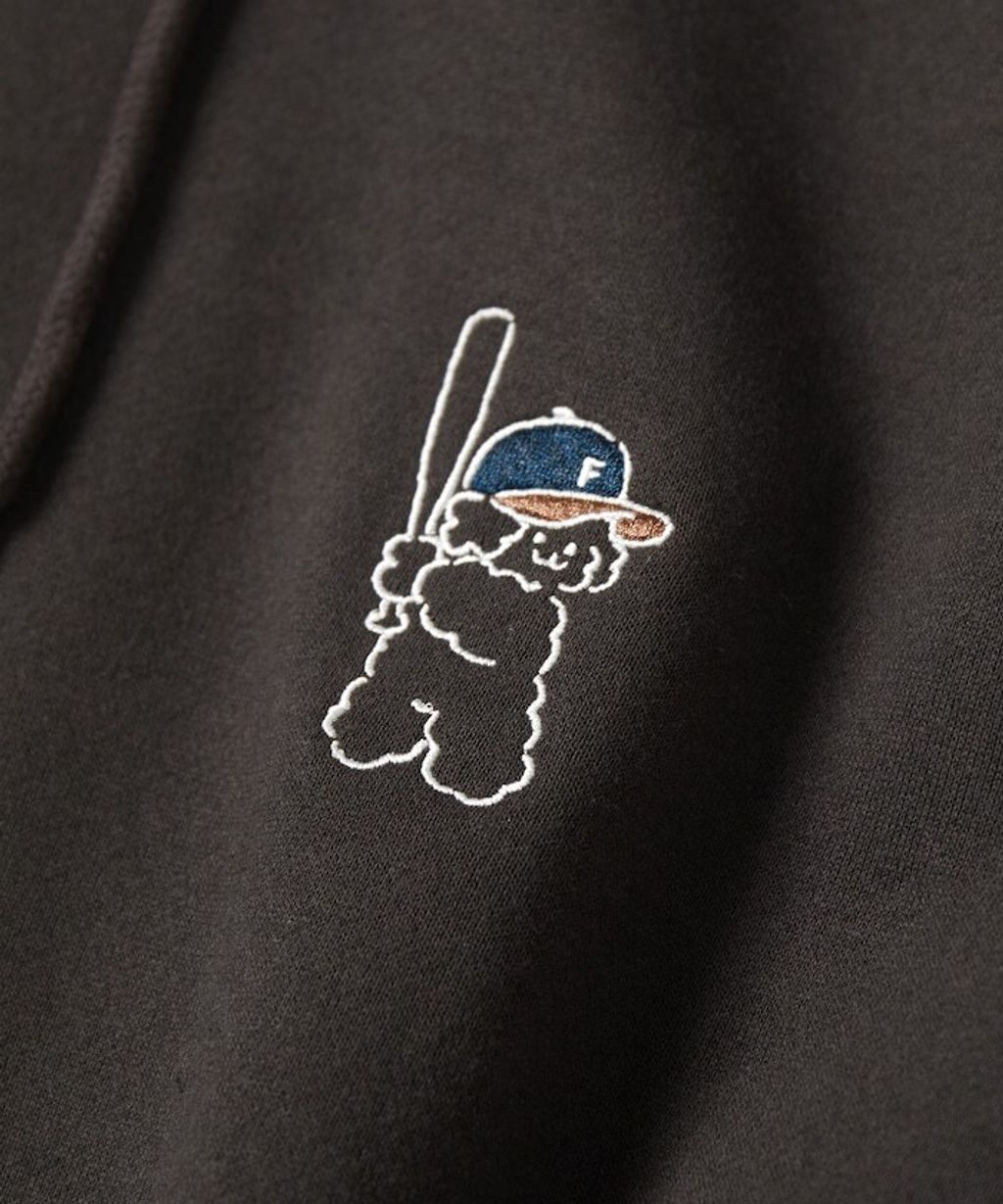tombonia × FREAKS STORE 背印棒球隊刺繡logo帽T_14