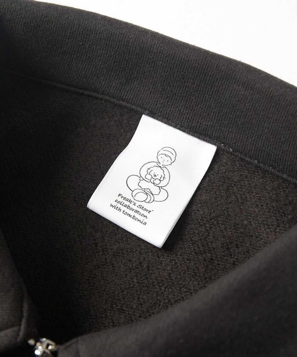 tombonia × FREAKS STORE SPORTS logo刺繡半拉鍊大學T_13