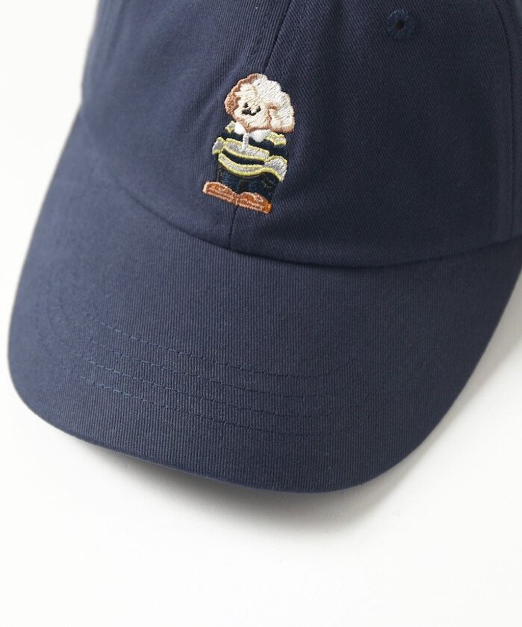 tombonia × FREAKS STORE 刺繡學院風造型狗狗棒球帽_5