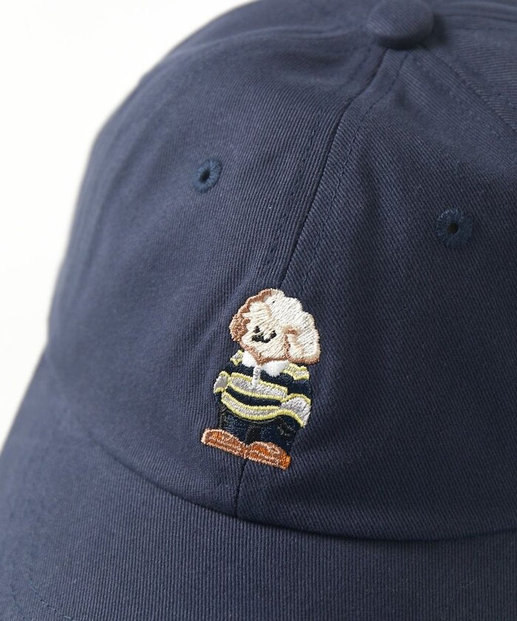 tombonia × FREAKS STORE 刺繡學院風造型狗狗棒球帽_6
