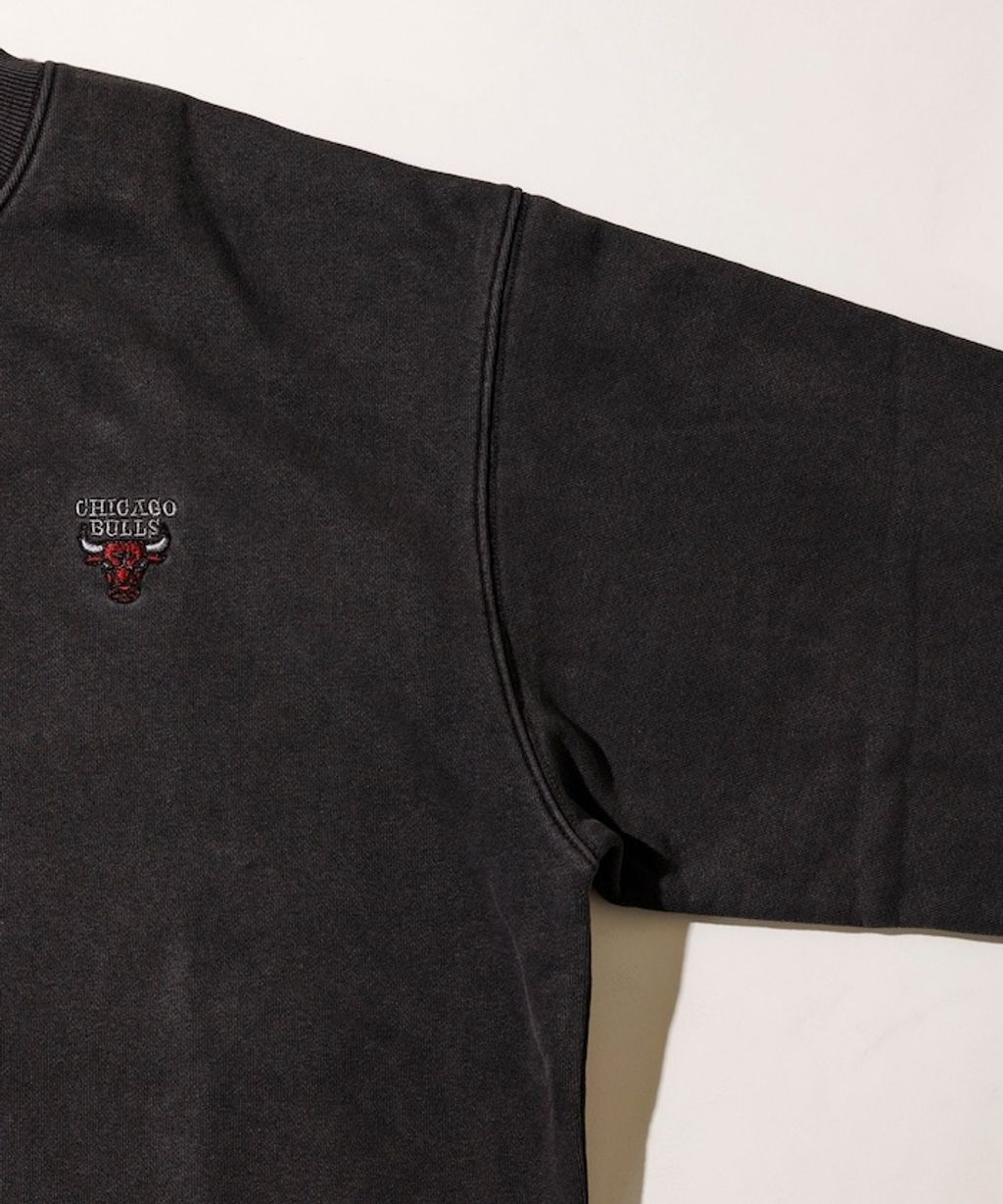 FREAKS STORE 古著質感刷色純棉高磅和服風格NBA隊伍大學T_7