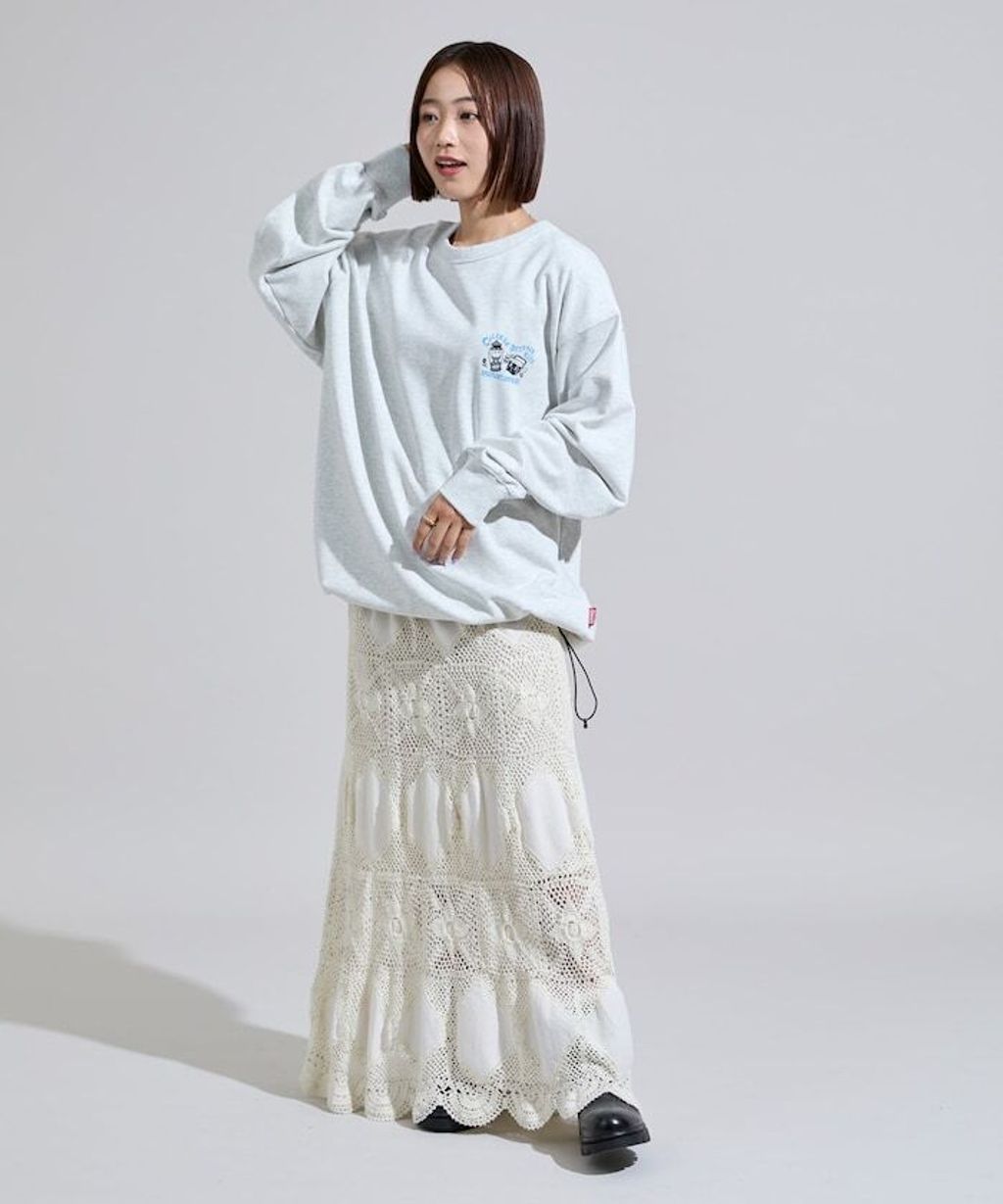 Coleman×Chocomoo×FREAKS STORE 萬博精神下擺抽繩圓領大學T_4