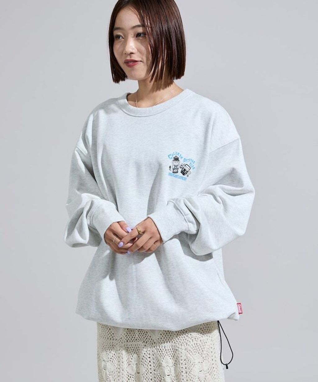 Coleman×Chocomoo×FREAKS STORE 萬博精神下擺抽繩圓領大學T_8