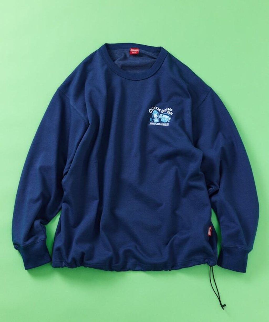 Coleman×Chocomoo×FREAKS STORE 萬博精神下擺抽繩圓領大學T_12