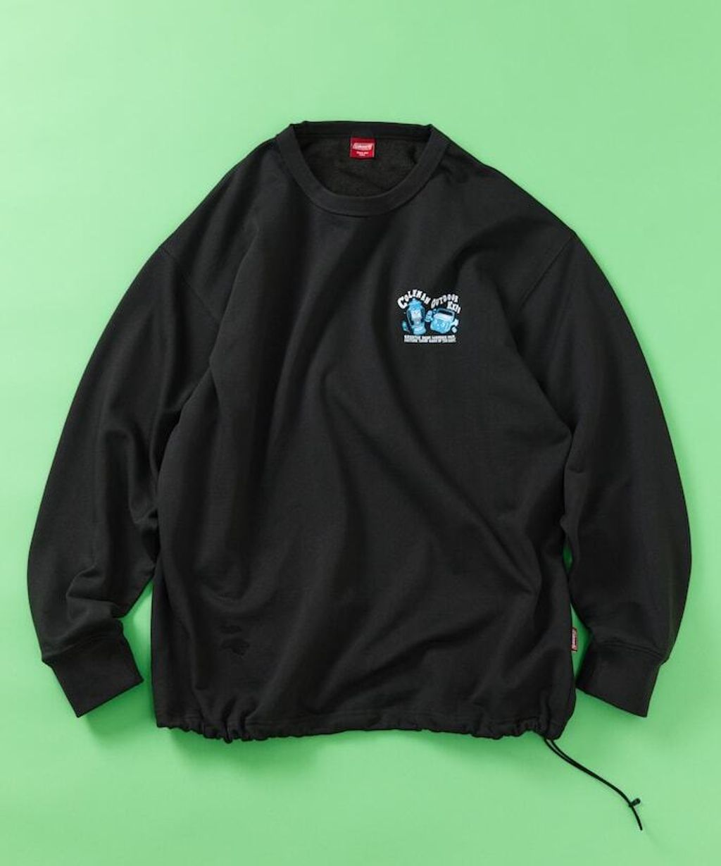 Coleman×Chocomoo×FREAKS STORE 萬博精神下擺抽繩圓領大學T_16