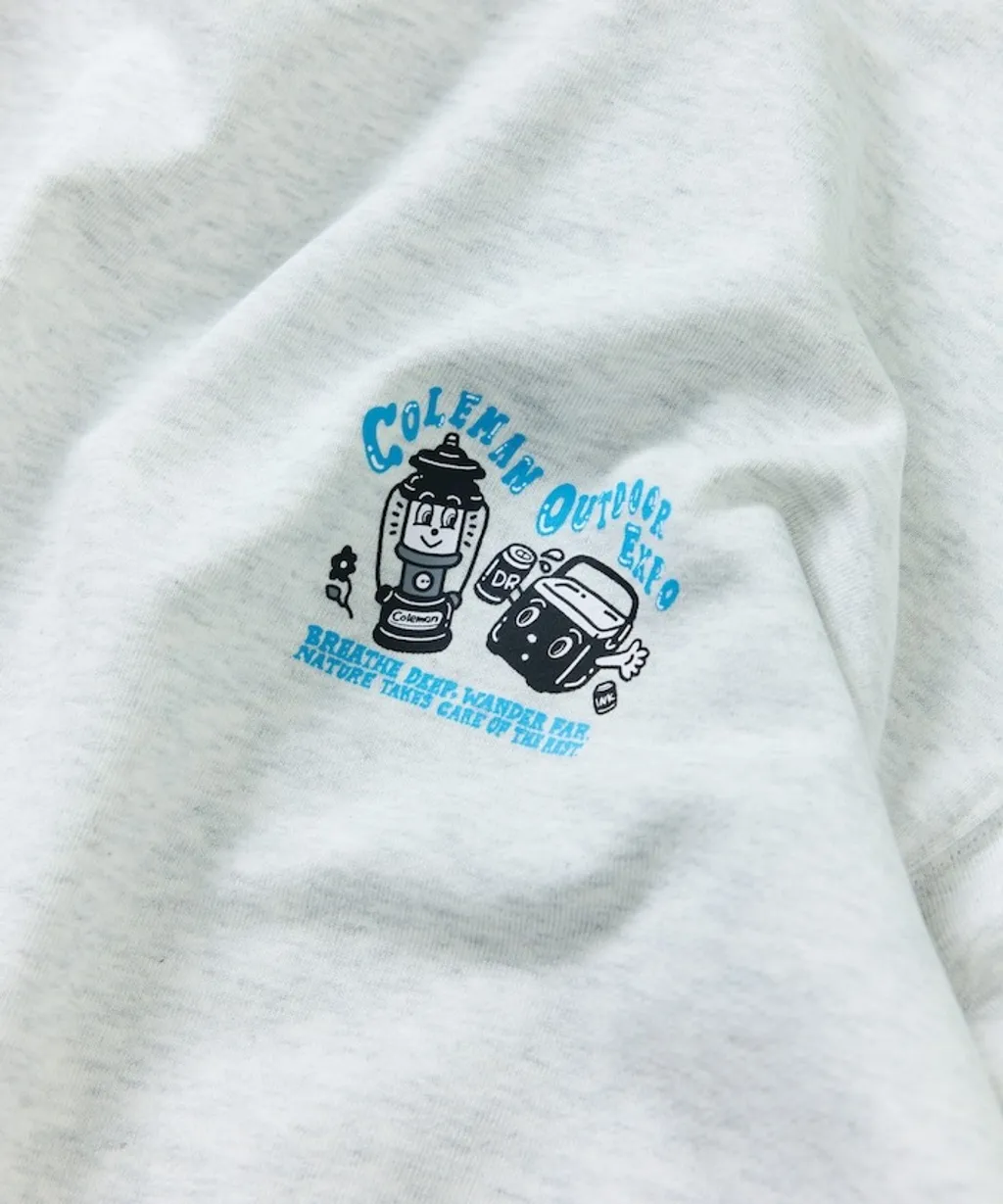 Coleman×Chocomoo×FREAKS STORE 萬博精神下擺抽繩圓領大學T_23