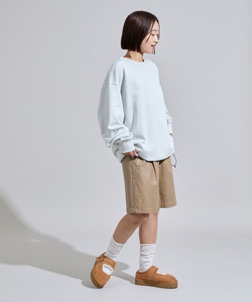 Coleman×Chocomoo×FREAKS STORE 四格漫畫風下擺抽繩圓領大學T_6
