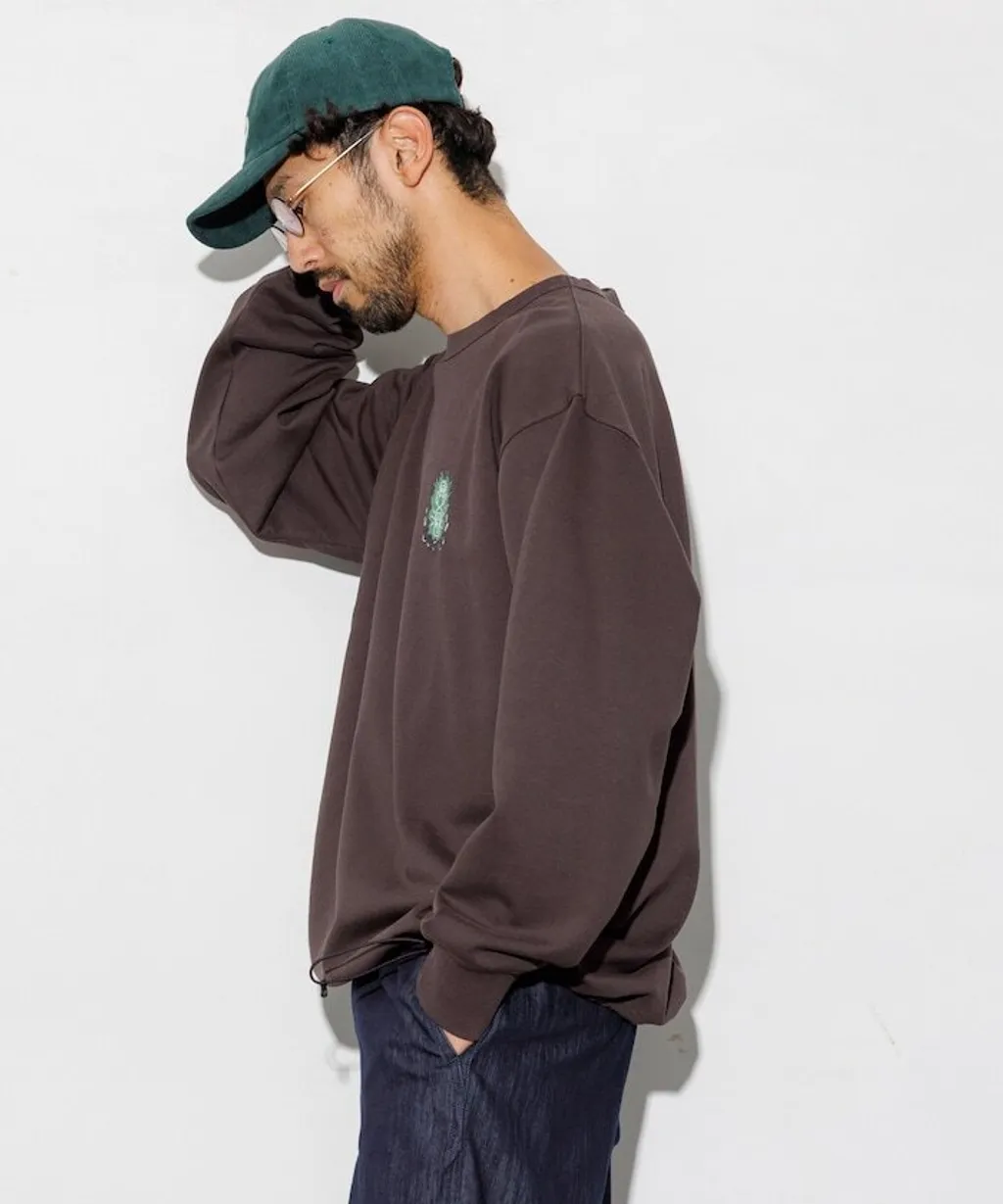 Coleman×Chocomoo×FREAKS STORE 四格漫畫風下擺抽繩圓領大學T_11