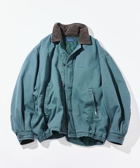 NAUTICA 復古做舊厚磅中棉鴨布外套_7