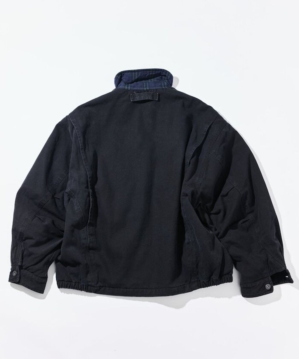 NAUTICA 復古做舊厚磅中棉鴨布外套_26