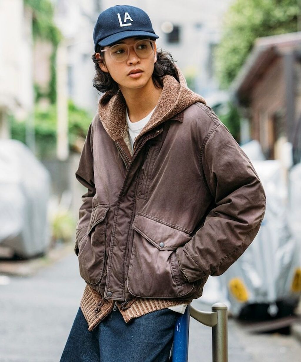 FREAKS STORE 復古水洗燈芯絨領中棉尼龍外套_39