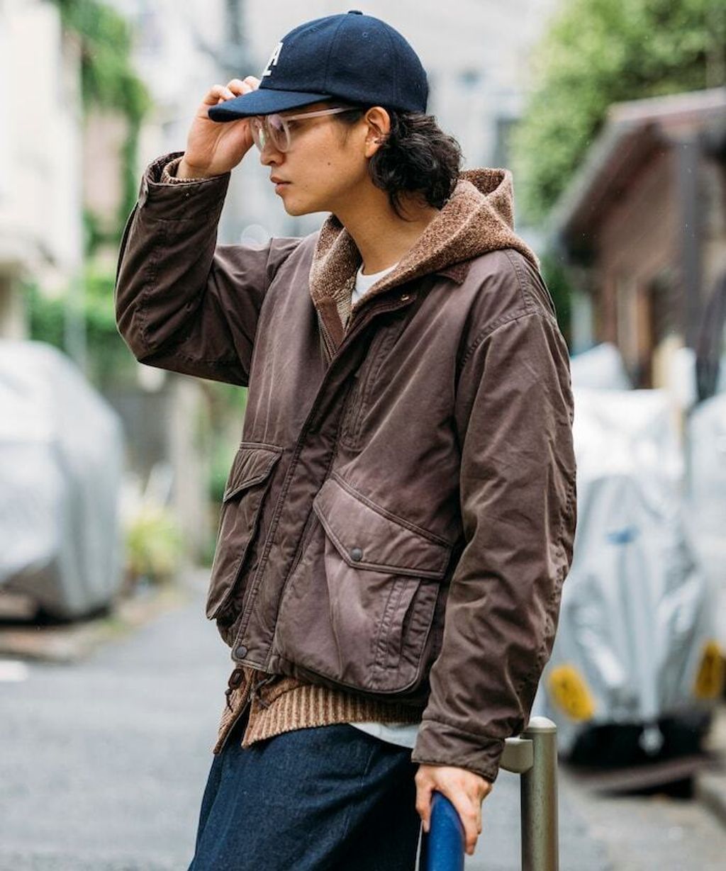 FREAKS STORE 復古水洗燈芯絨領中棉尼龍外套_38