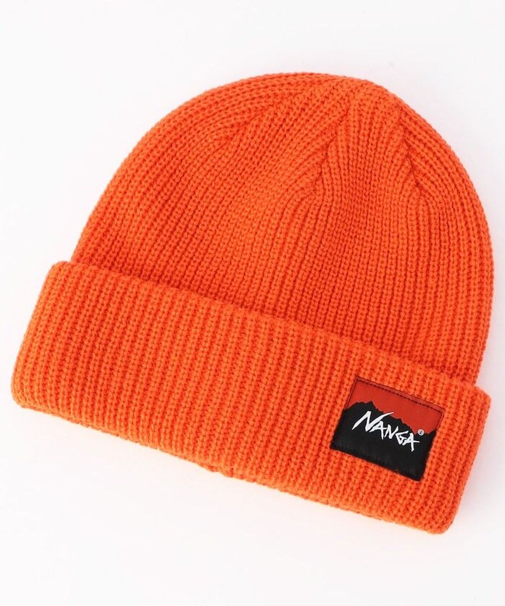 NANGA BOXLOGO 厚織毛帽_4