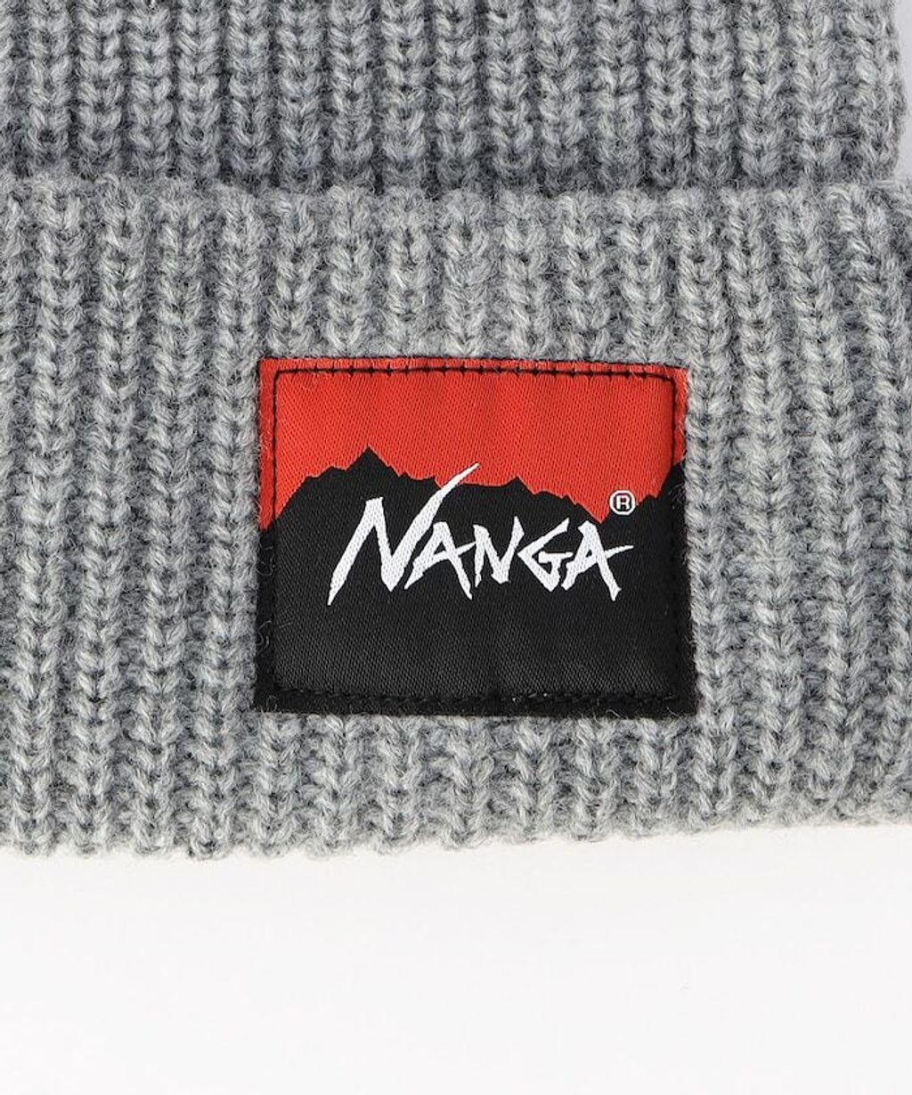 NANGA BOXLOGO 厚織毛帽_7