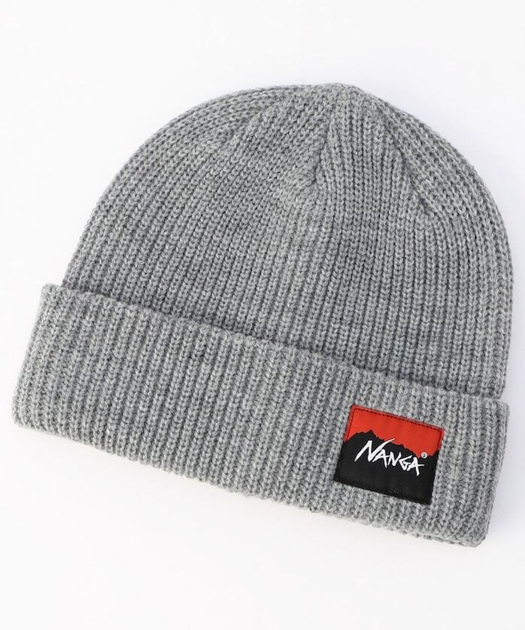 NANGA BOXLOGO 厚織毛帽_1