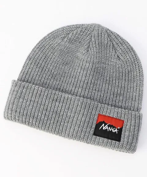 NANGA BOXLOGO 厚織毛帽_1
