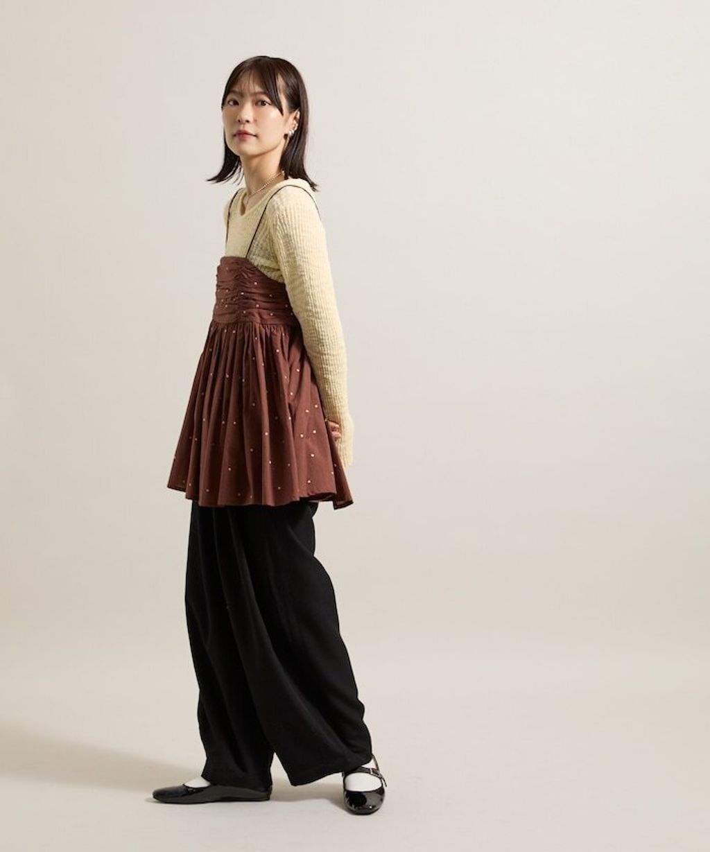 FREAKS STORE Crown雙摺圓弧寬褲_23
