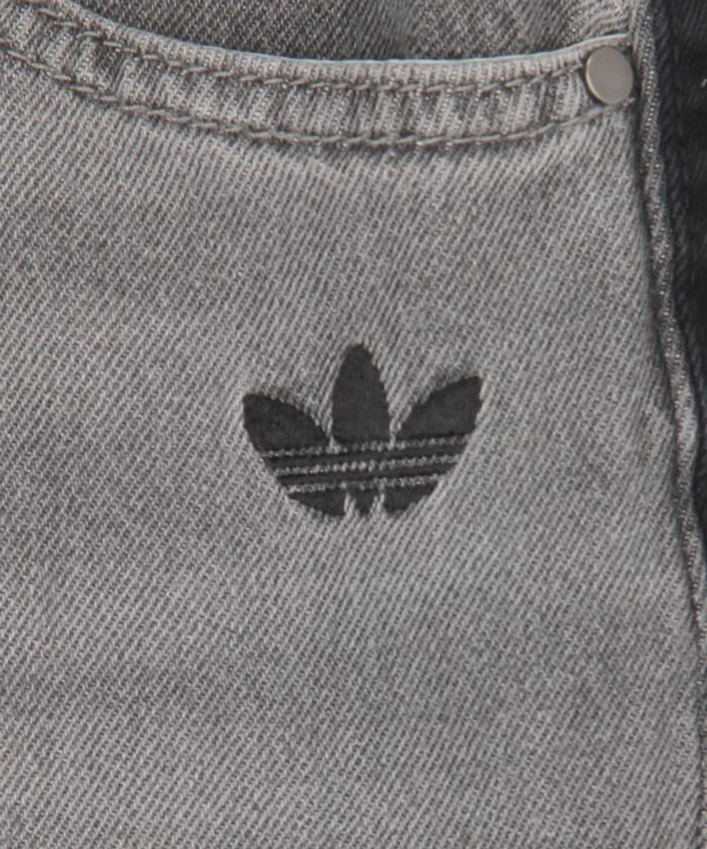 adidas 復古刷舊丹寧寬褲_10