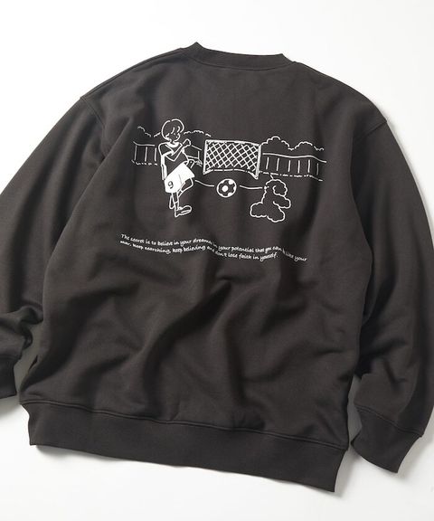 tombonia × FREAKS STORE 一起踢球背印圓領大學T_17