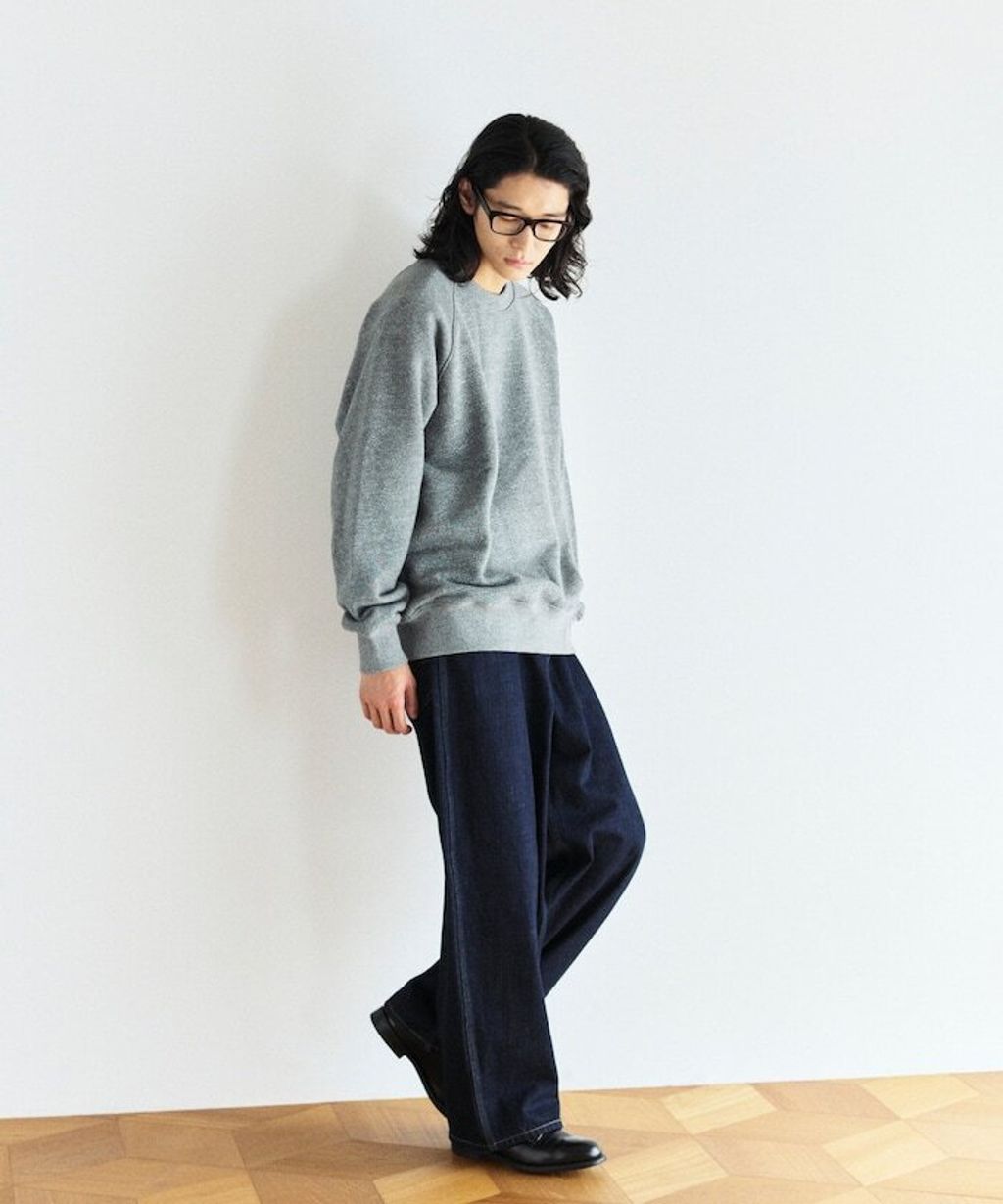 FREAKS STORE COMFORT HEATHER復古感拉格蘭大學T_23
