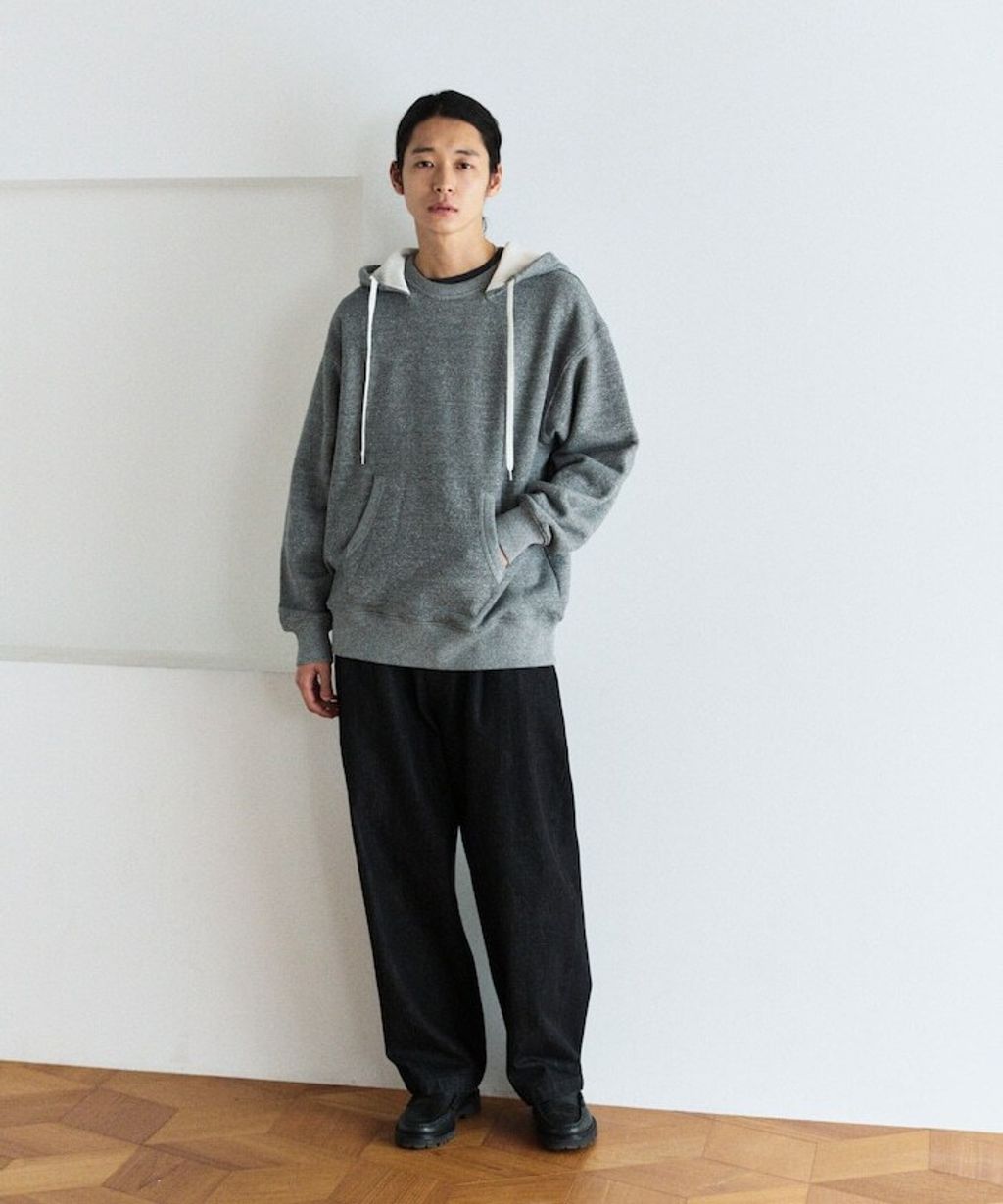 FREAKS STORE COMFORT HEATHER復古感拉格蘭帽T_34