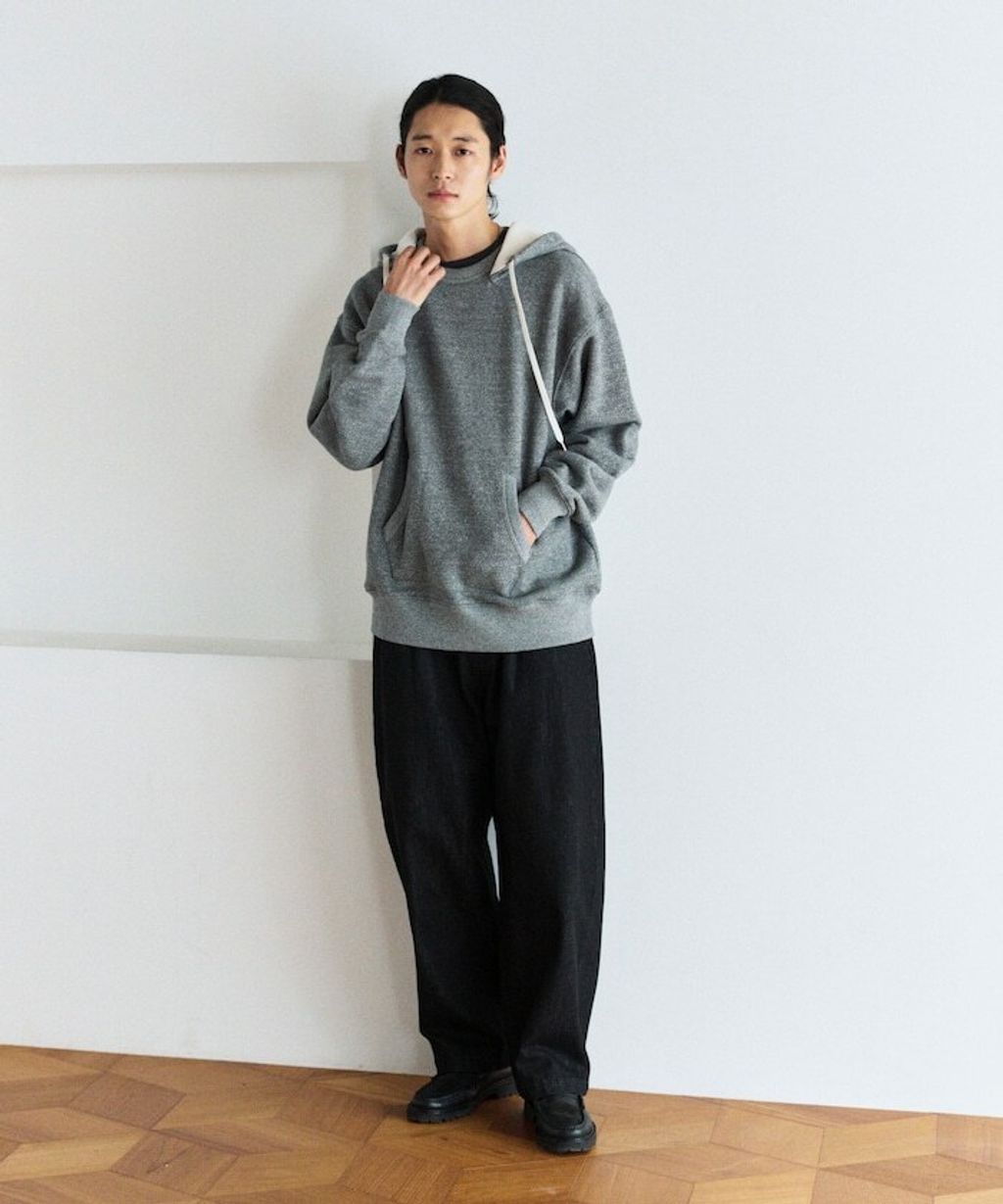 FREAKS STORE COMFORT HEATHER復古感拉格蘭帽T_35