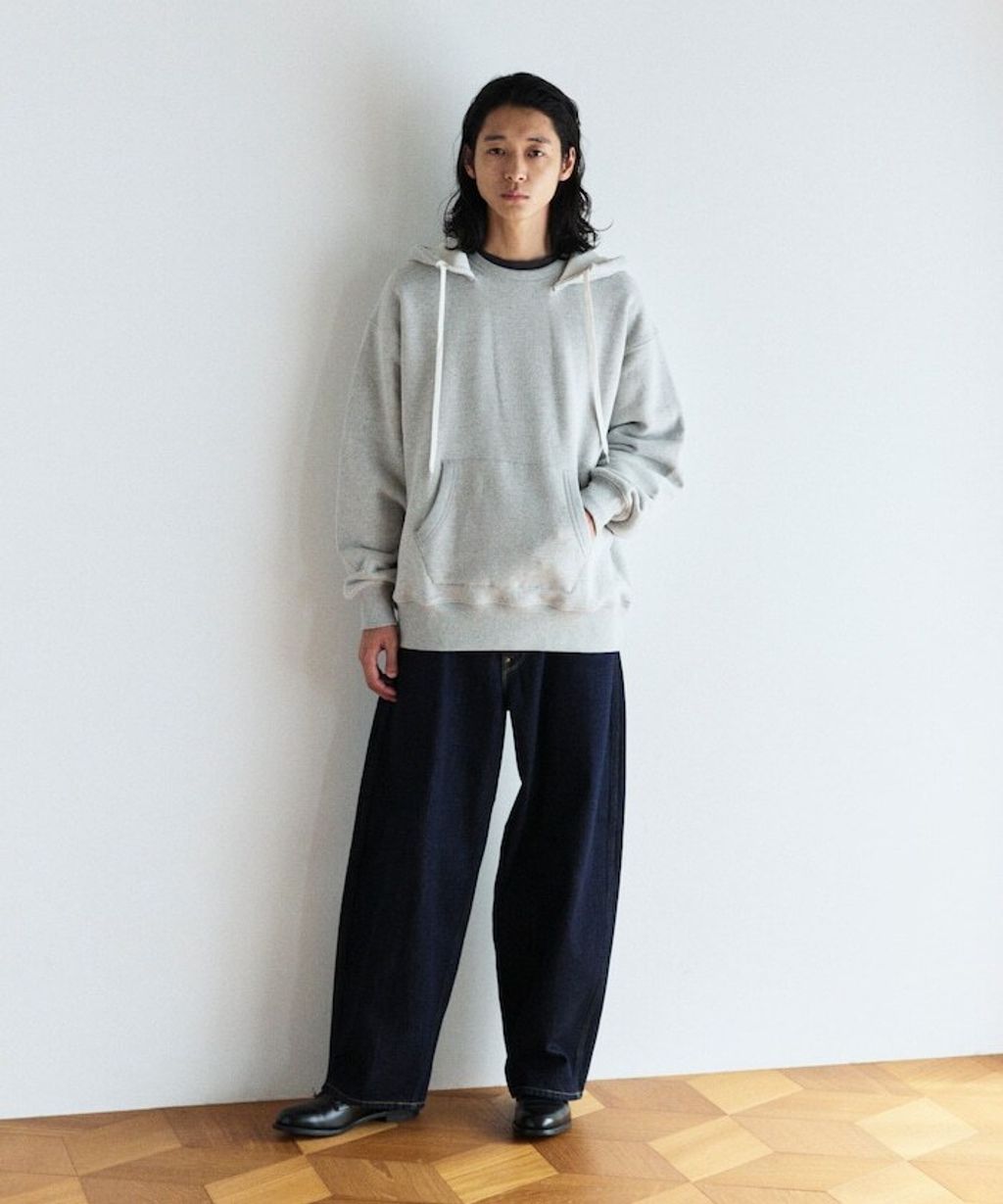 FREAKS STORE COMFORT HEATHER復古感拉格蘭帽T_23