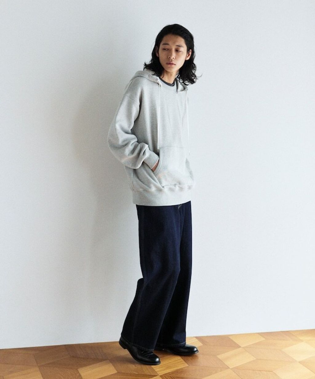 FREAKS STORE COMFORT HEATHER復古感拉格蘭帽T_24