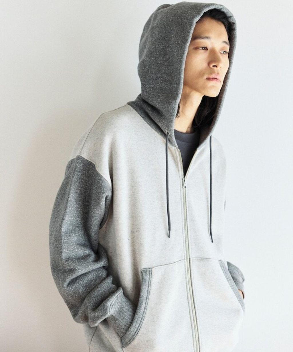 FREAKS STORE COMFORT HEATHER復古感拉格蘭外套_4